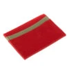 Heritage Two-Tone Lambskin Leather Card Holder