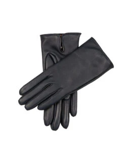 Men's Heritage Cashmere-Lined Leather Gloves -Dents Luxury Accessories Sales 15 0007 Navy