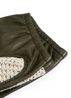 Men's Heritage Crochet-Back Leather Driving Gloves -Dents Luxury Accessories Sales 15 1003 20hunter 202