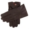 Men's Heritage Three-Point Cashmere-Lined Deerskin Leather Gloves