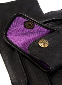 Men's Heritage Three-Point Cashmere-Lined Deerskin Leather Gloves 15 Men's Heritage Three-Point Cashmere-Lined Deerskin Leather Gloves -Dents Luxury Accessories Sales 15 1011 black 2