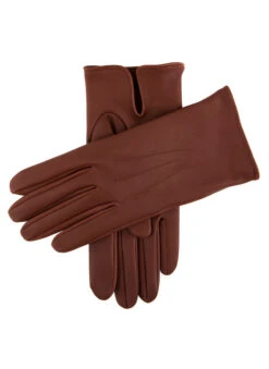 Men's Heritage Three-Point Leather Gloves -Dents Luxury Accessories Sales 15 1026 English Tan d43f5378 02d1 4a3e bba1 7741f23ff72c