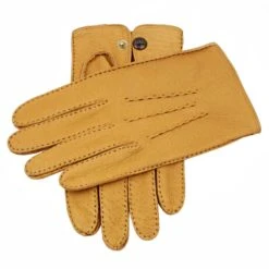 Men's Heritage Handsewn Three-Point Peccary Leather Gloves -Dents Luxury Accessories Sales 15 1043 Cork a49abe24 04bf 423b a3e7 726b5d15f482