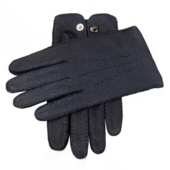 Men's Heritage Handsewn Three-Point Peccary Leather Gloves -Dents Luxury Accessories Sales 15 1043 Navy d5be2e0a 11b5 4aa0 8608 8e1f641363e7