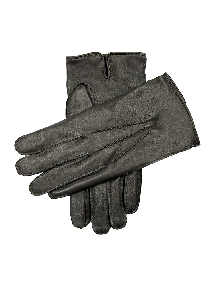 Men's Heritage Three-Point Camel Hair-Lined Leather Gloves 1 Men's Heritage Three-Point Camel Hair-Lined Leather Gloves