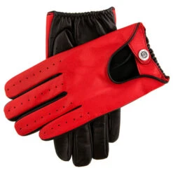 Men's Heritage Two-Colour Leather Driving Gloves