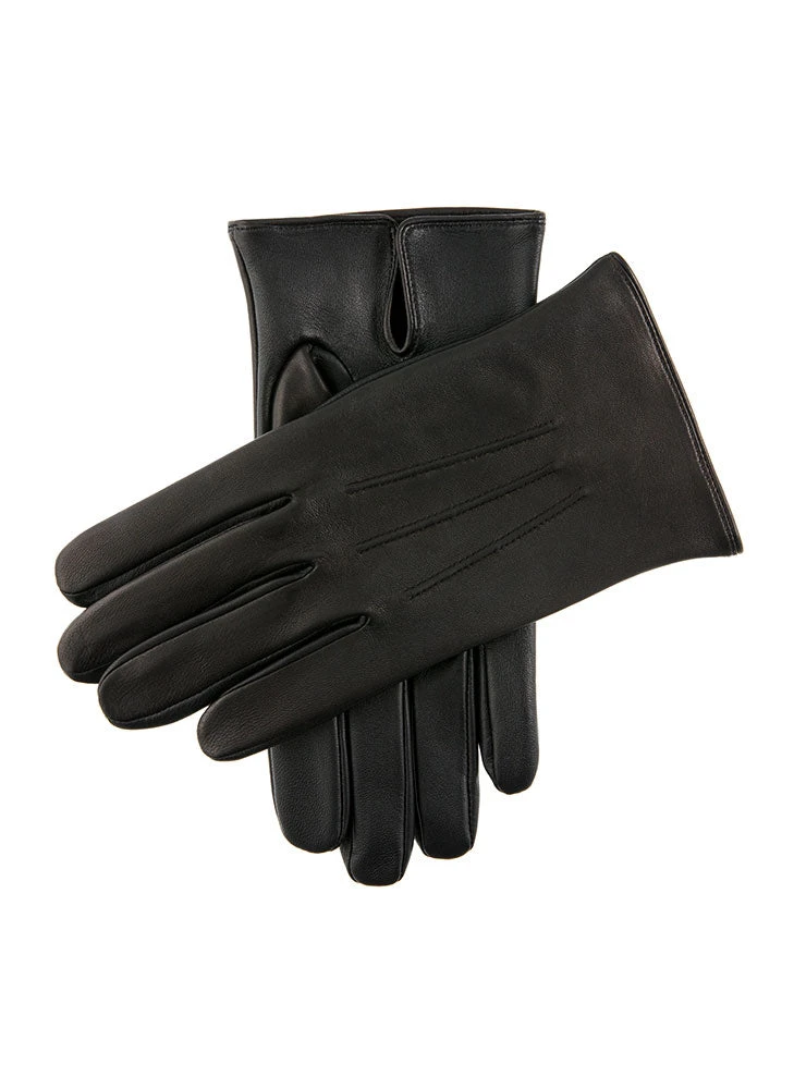 Men's Heritage Touchscreen Three-Point Leather Gloves 1 Men's Heritage Touchscreen Three-Point Leather Gloves
