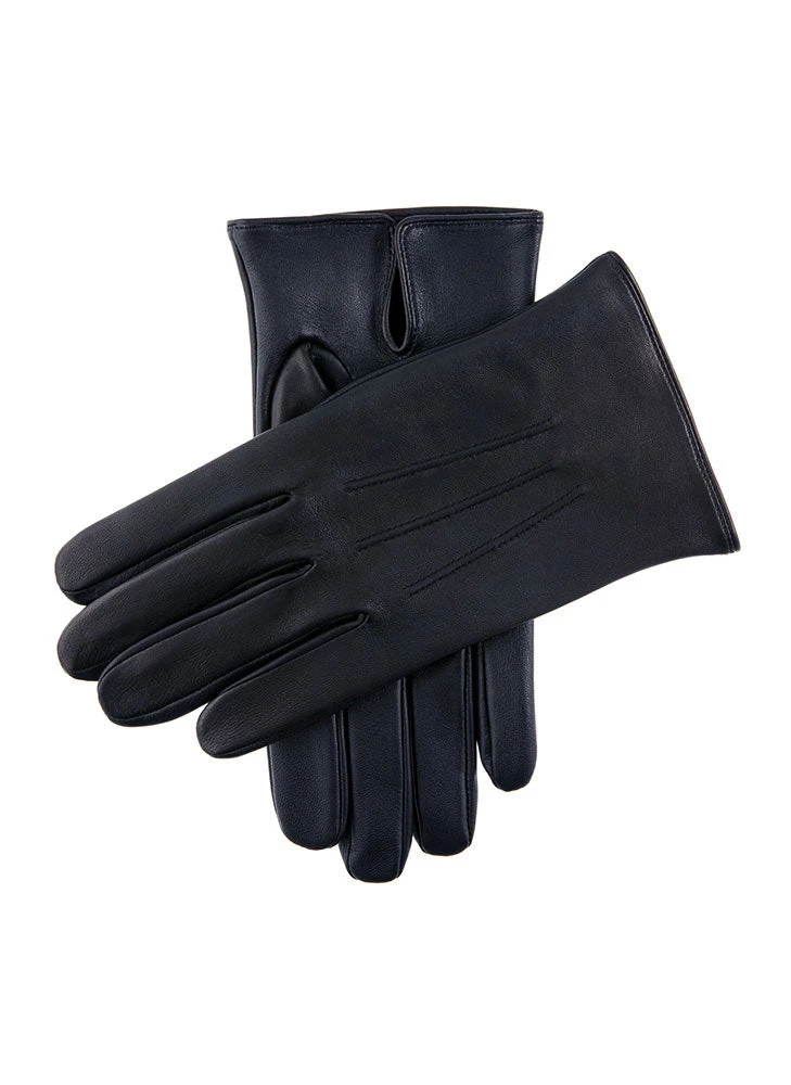 Men's Heritage Touchscreen Three-Point Leather Gloves 5 Men's Heritage Touchscreen Three-Point Leather Gloves - Image 5
