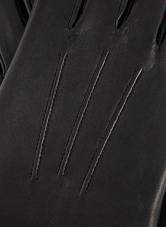 Men's Heritage Touchscreen Three-Point Leather Gloves 2 Men's Heritage Touchscreen Three-Point Leather Gloves - Image 2