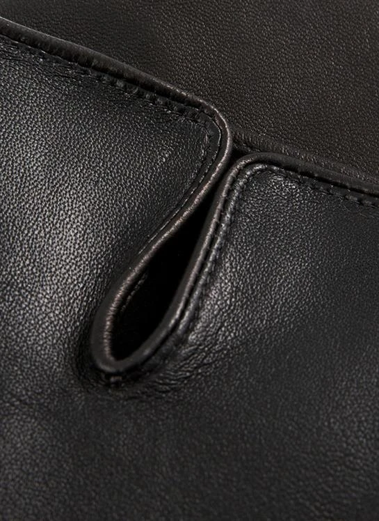 Men's Heritage Touchscreen Three-Point Leather Gloves 3 Men's Heritage Touchscreen Three-Point Leather Gloves - Image 3