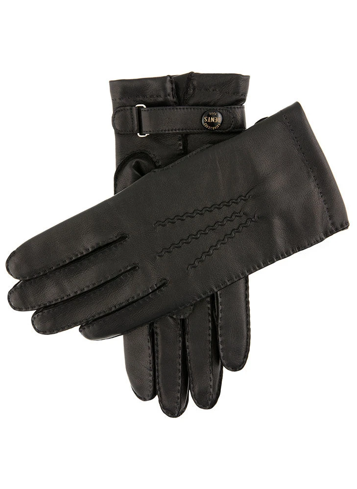 Men's Heritage Handsewn Three-Point Cashmere-Lined Leather Gloves 1 Men's Heritage Handsewn Three-Point Cashmere-Lined Leather Gloves