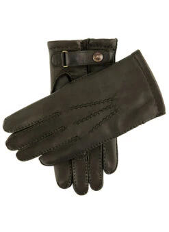Men's Heritage Handsewn Three-Point Cashmere-Lined Leather Gloves 12 Men's Heritage Handsewn Three-Point Cashmere-Lined Leather Gloves -Dents Luxury Accessories Sales 15 1529 Hunter