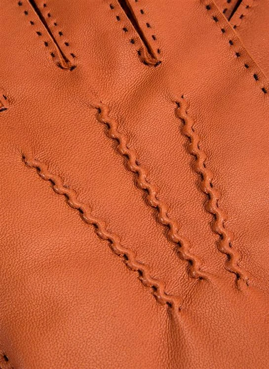 Men's Heritage Handsewn Three-Point Cashmere-Lined Leather Gloves 6 Men's Heritage Handsewn Three-Point Cashmere-Lined Leather Gloves - Image 6