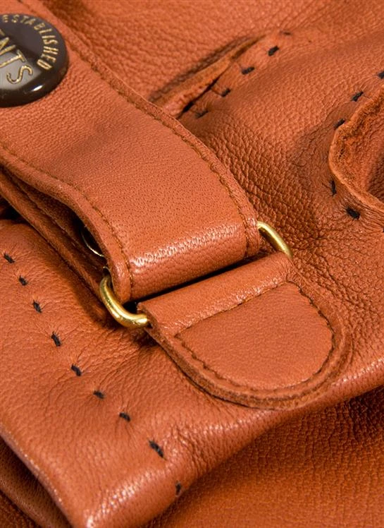 Men's Heritage Handsewn Three-Point Cashmere-Lined Leather Gloves 8 Men's Heritage Handsewn Three-Point Cashmere-Lined Leather Gloves - Image 8