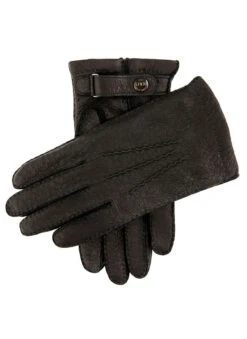 Men's Heritage Handsewn Vicuña-Lined Peccary Leather Gloves -Dents Luxury Accessories Sales 15 1564 black aa7b3e6d 66ed 431a a60f 0b674b99f734