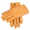 Men's Heritage Handsewn Three-Point Cashmere-Lined Peccary Leather Gloves