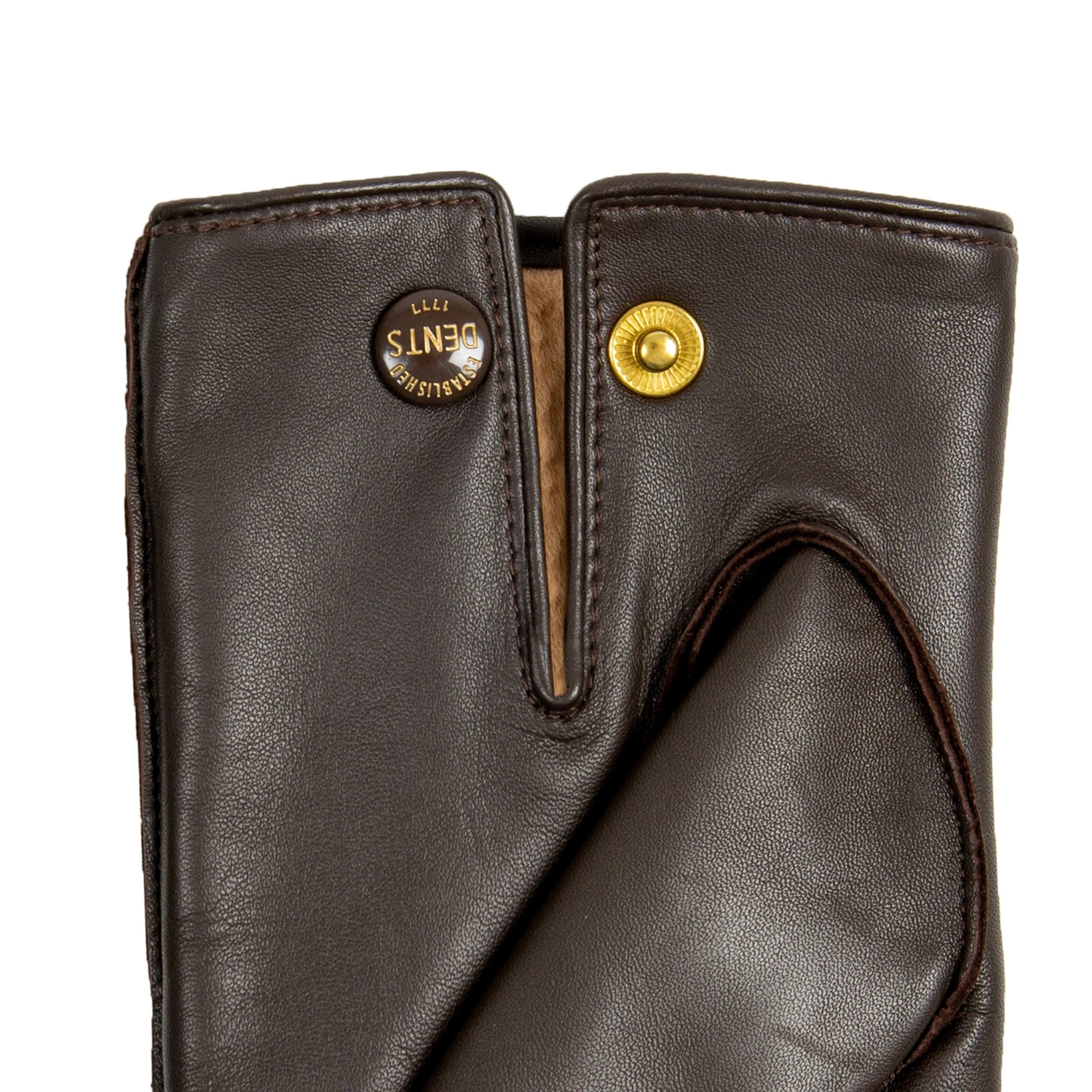 Men's Heritage Three-Point Fur-Lined Leather Gloves 10 Men's Heritage Three-Point Fur-Lined Leather Gloves - Image 10