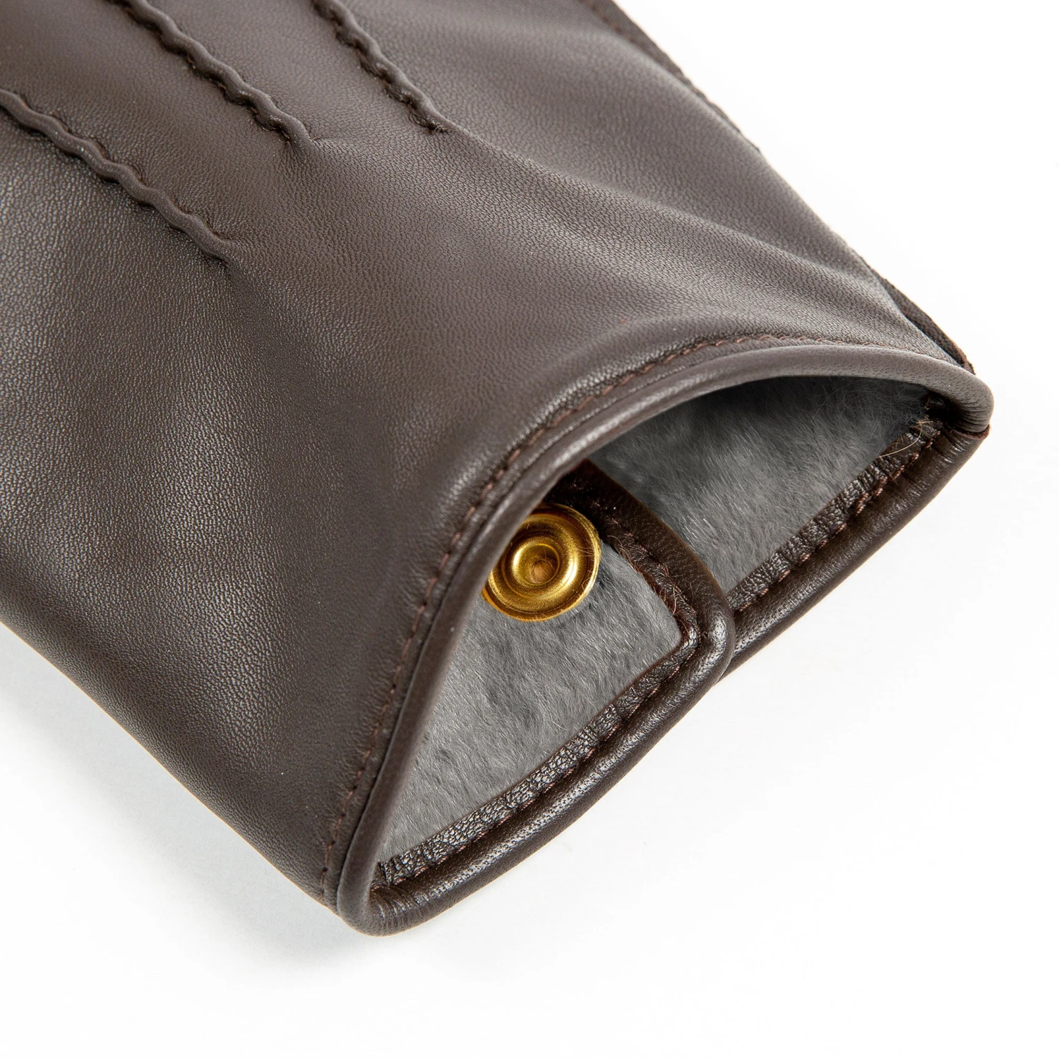 Men's Heritage Three-Point Fur-Lined Leather Gloves 18 Men's Heritage Three-Point Fur-Lined Leather Gloves - Image 18