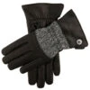Men's Heritage Cashmere-Lined Harris Tweed And Deerskin Leather Gloves