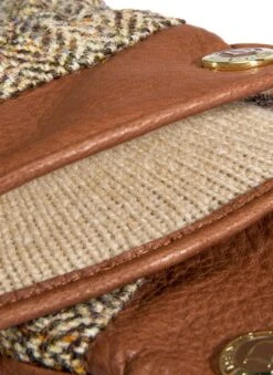 Men's Heritage Cashmere-Lined Harris Tweed And Deerskin Leather Gloves -Dents Luxury Accessories Sales 15 1598 20havana 20grouse 202