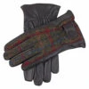 Men's Heritage Cashmere-Lined Harris Tweed And Leather Gloves