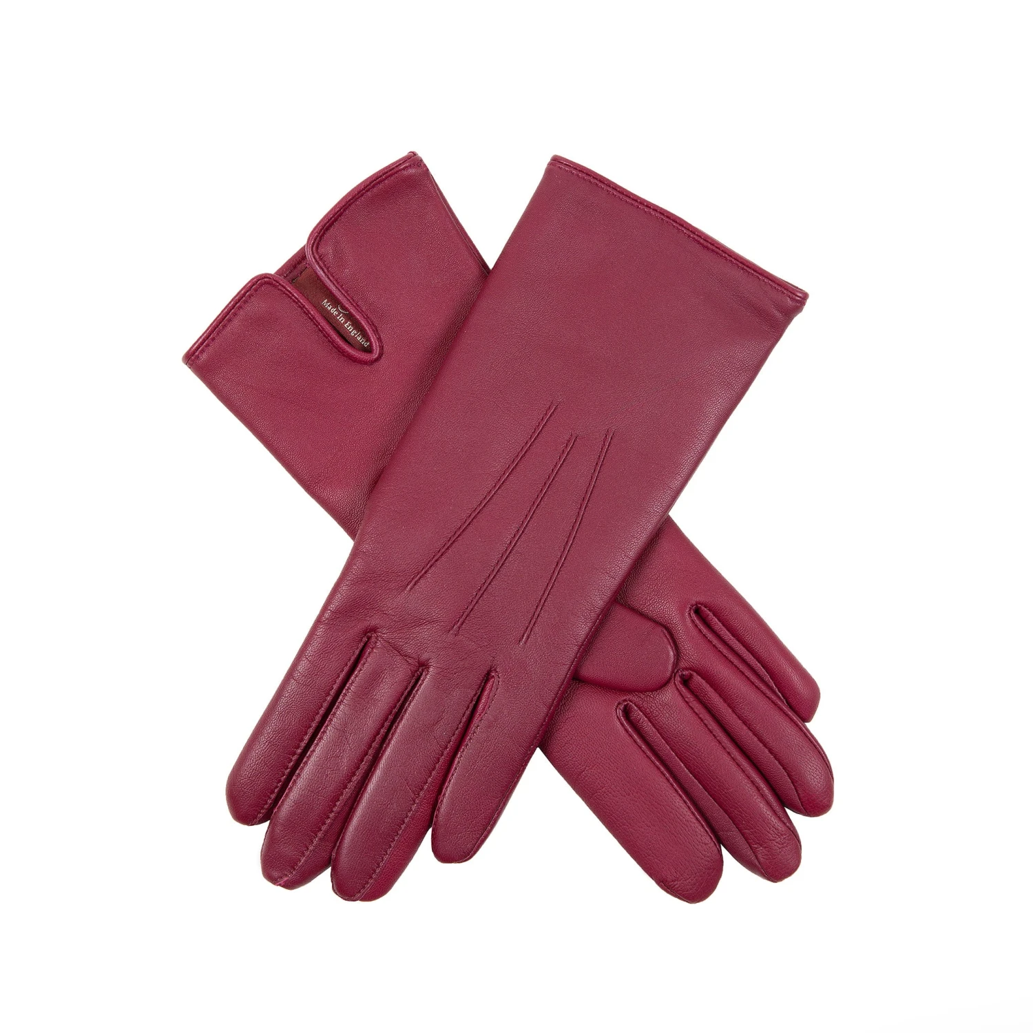 Women's Heritage Three-Point Cashmere-Lined Leather Gloves 5 Women's Heritage Three-Point Cashmere-Lined Leather Gloves - Image 5
