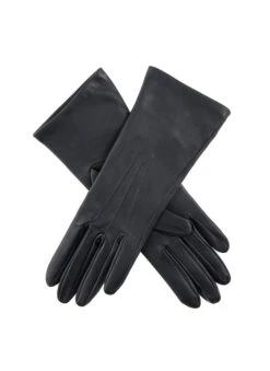 Women's Heritage Three-Point Silk-Lined Leather Gloves -Dents Luxury Accessories Sales 17 1048 Navy 41bd7fdd 20f1 40ce 9a3e 0003876986c2