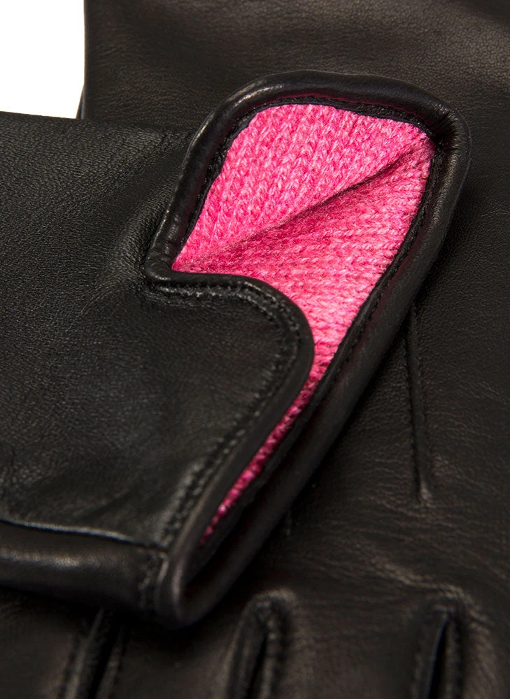 Women's Heritage Touchscreen Three-Point Cashmere-Lined Leather Gloves 6 Women's Heritage Touchscreen Three-Point Cashmere-Lined Leather Gloves - Image 6