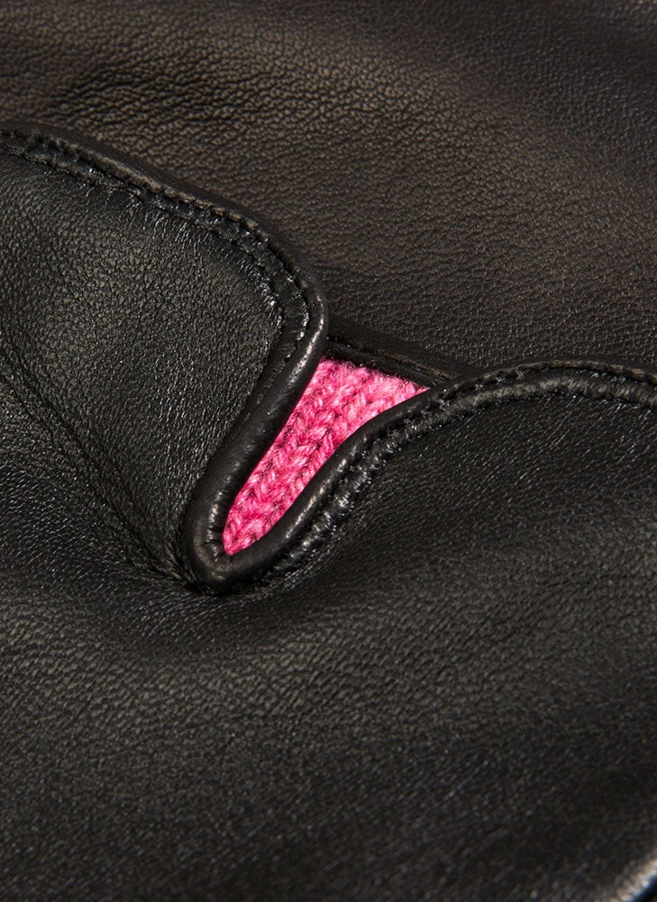 Women's Heritage Touchscreen Three-Point Cashmere-Lined Leather Gloves 7 Women's Heritage Touchscreen Three-Point Cashmere-Lined Leather Gloves - Image 7