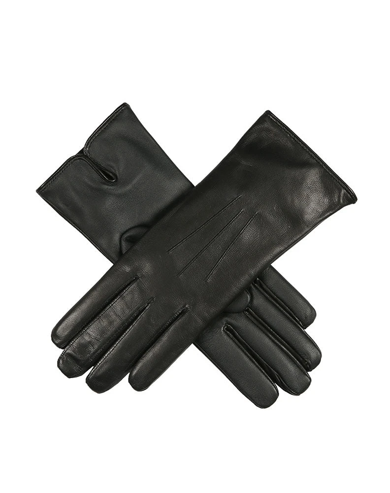 Women's Heritage Touchscreen Three-Point Cashmere-Lined Leather Gloves 3 Women's Heritage Touchscreen Three-Point Cashmere-Lined Leather Gloves - Image 3