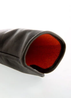 Women’s Heritage Touchscreen Cashmere-Lined Leather Gloves -Dents Luxury Accessories Sales 17 1157 Mocca Saffron 2