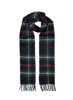 Heritage Tartan Check Cashmere Scarf With Tassels -Dents Luxury Accessories Sales 2 2070 Mackenzie