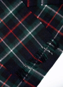 Heritage Tartan Check Cashmere Scarf With Tassels -Dents Luxury Accessories Sales 2 2070 Mackenzie 3
