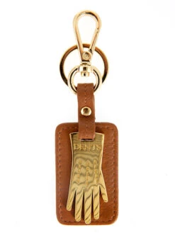 Dents Glove Keyring With Gift Box -Dents Luxury Accessories Sales 23 1005 cognac gold