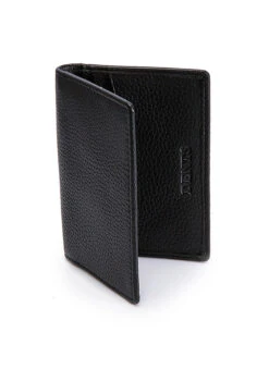 Men's Pebble Grain Leather Card Holder With RFID Blocking -Dents Luxury Accessories Sales 23 5500 Black NEW