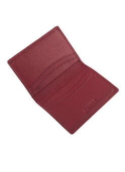 Men's Pebble Grain Leather Card Holder With RFID Blocking -Dents Luxury Accessories Sales 23 5500Berry2