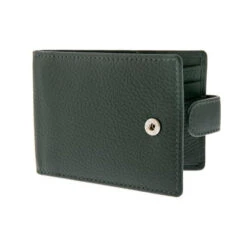 Men's Pebble Grain Leather Card Holder With RFID Blocking And Tab -Dents Luxury Accessories Sales 23 5506 20bottle 20green 20 1