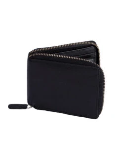 Men's Smooth Nappa Leather Zip-Round Wallet With RFID Blocking And Coin Purse
