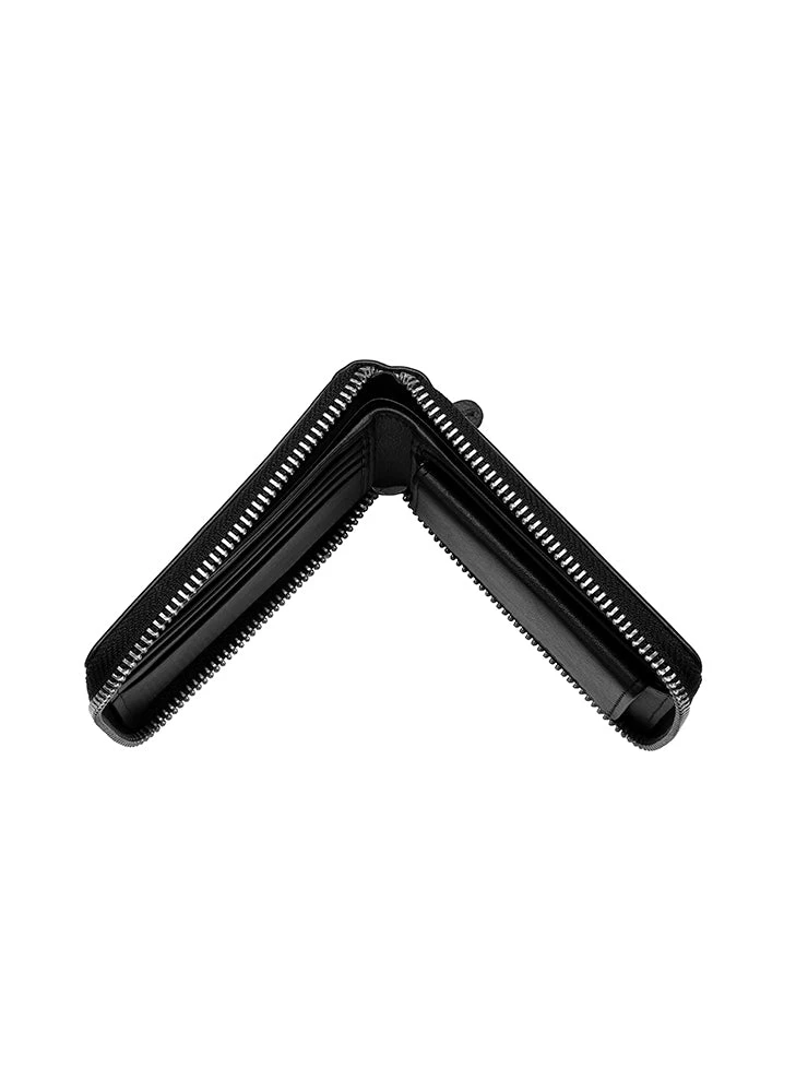 Men's Smooth Nappa Leather Zip-Round Wallet With RFID Blocking And Coin Purse 2 Men's Smooth Nappa Leather Zip-Round Wallet With RFID Blocking And Coin Purse - Image 2