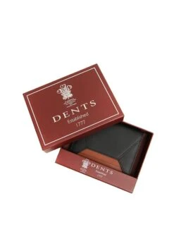 Men's Two-Colour Smooth Nappa Leather Card Holder With RFID Blocking -Dents Luxury Accessories Sales 23 5540 20black highway 20tan