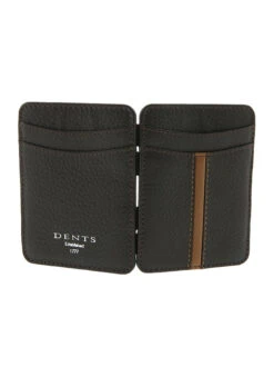 Men's Pebble Grain Leather Magic Wallet With RFID Blocking 16 Men's Pebble Grain Leather Magic Wallet With RFID Blocking -Dents Luxury Accessories Sales 23 5546 Brown Tan