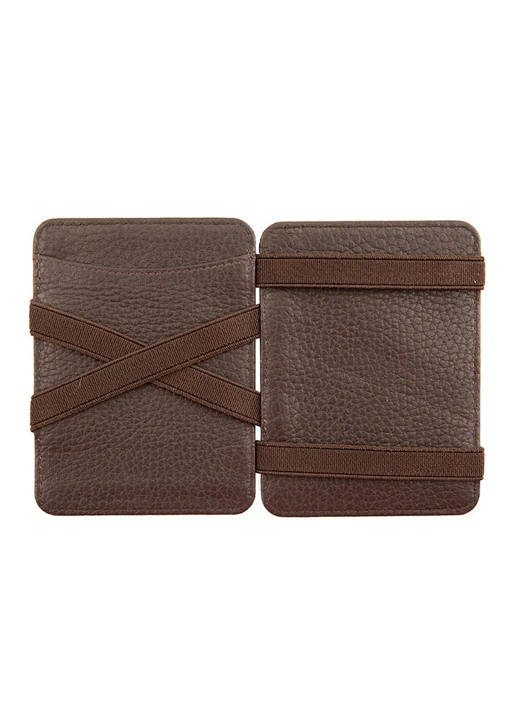 Men's Pebble Grain Leather Magic Wallet With RFID Blocking 8 Men's Pebble Grain Leather Magic Wallet With RFID Blocking - Image 8
