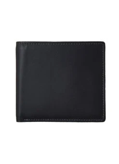 Dents Luxury Accessories Sales 11 Men's Smooth Nappa Leather Bifold Wallet With RFID Blocking