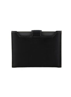 Men's Smooth Nappa Leather Card Holder With RFID Blocking And Case -Dents Luxury Accessories Sales 23 5551 Black Slate 3