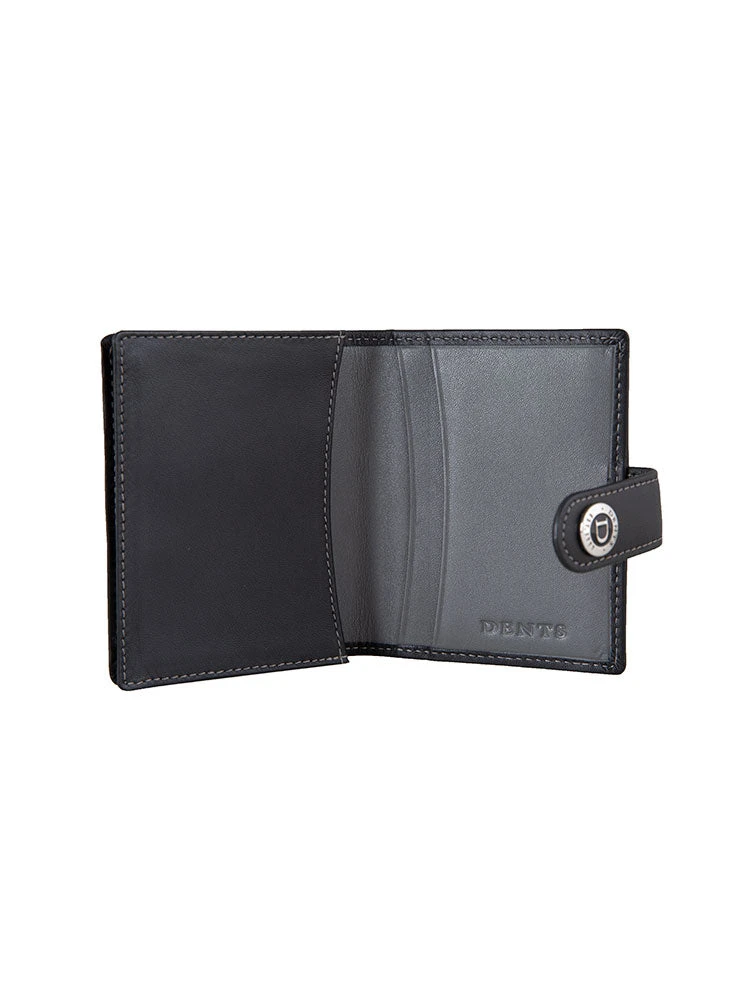 Men's Smooth Nappa Leather Business Card Holder With RFID Blocking And Tab 3 Men's Smooth Nappa Leather Business Card Holder With RFID Blocking And Tab - Image 3