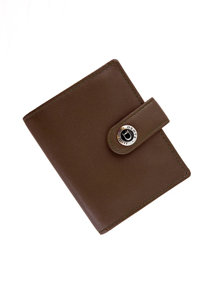 Men's Smooth Nappa Leather Business Card Holder With RFID Blocking And Tab 12 Men's Smooth Nappa Leather Business Card Holder With RFID Blocking And Tab - Image 12