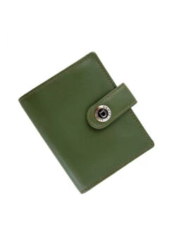 Men's Smooth Nappa Leather Business Card Holder With RFID Blocking And Tab 19 Men's Smooth Nappa Leather Business Card Holder With RFID Blocking And Tab -Dents Luxury Accessories Sales 23 5552 Olive English Tan 5