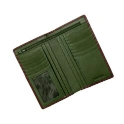 Men's Smooth Nappa Leather Jacket Wallet With RFID Blocking And Window Pocket 14 Men's Smooth Nappa Leather Jacket Wallet With RFID Blocking And Window Pocket -Dents Luxury Accessories Sales 23 5554 English Tan Olive 3