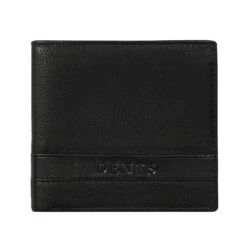 Men's Pebble Grain Leather Bifold Wallet With RFID Blocking And Coin Purse 15 Men's Pebble Grain Leather Bifold Wallet With RFID Blocking And Coin Purse -Dents Luxury Accessories Sales 23 5557 Black 1