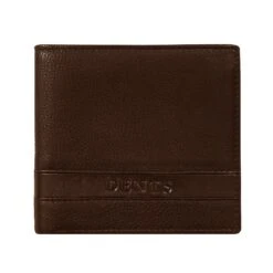 Men's Pebble Grain Leather Bifold Wallet With RFID Blocking And Coin Purse